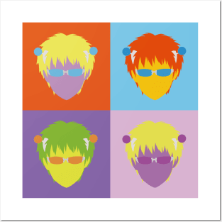 Saiki kusuo pop art Posters and Art